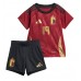 Maglie da calcio Belgio Johan Bakayoko #19 Prima Maglia Bambino Europei 2024 Manica Corta (+ Pantaloni corti)